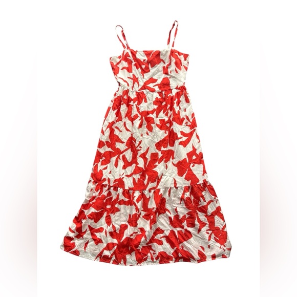 Evereve Ria dress ,Color:
Red/Ecruprint size medium. - Picture 3 of 9